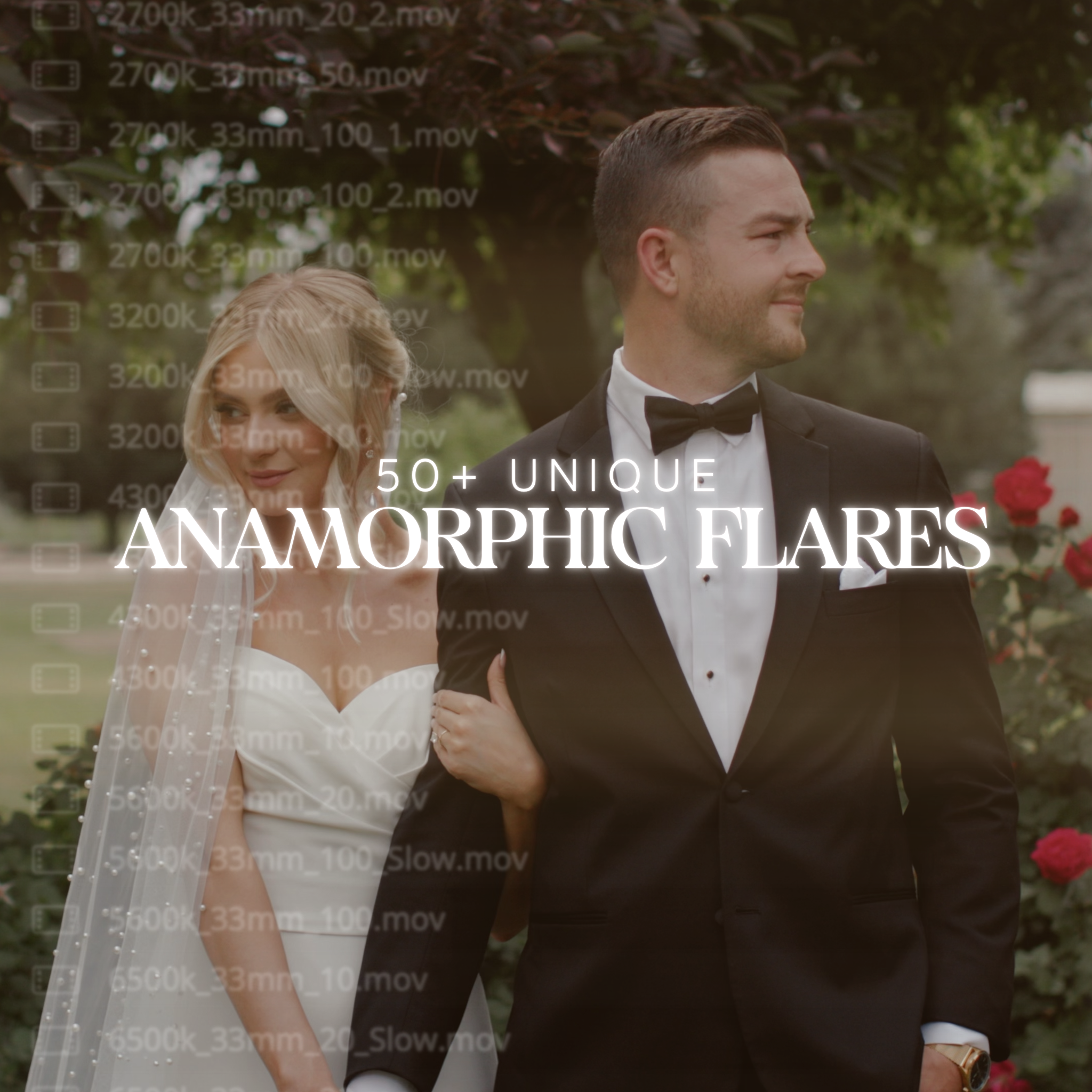 Anamorphic Light Leaks
